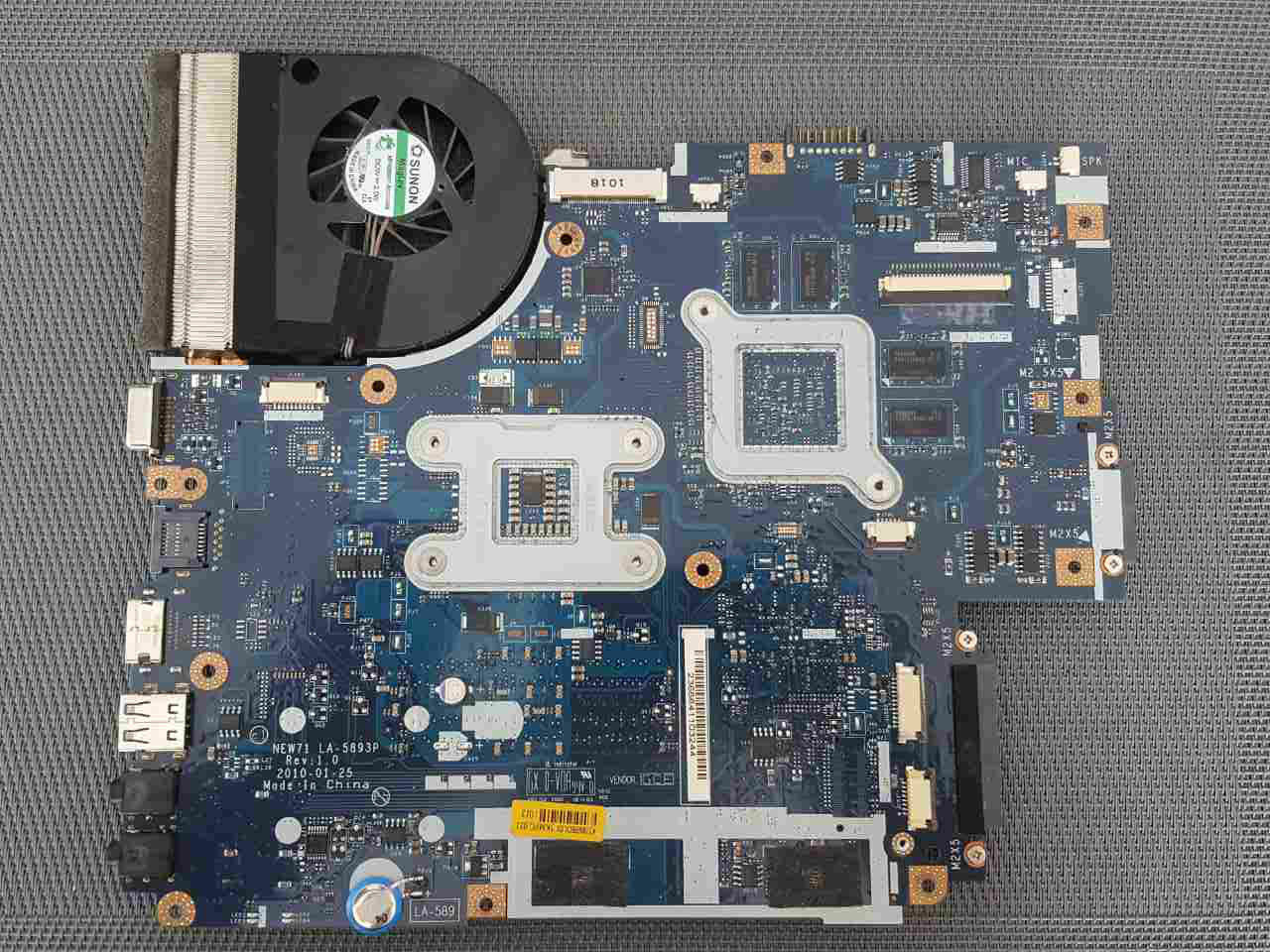 ACER ASPIRE 5741G MOTHERBOARD 3KMFG:022 NEW71 L01 LA-5893P